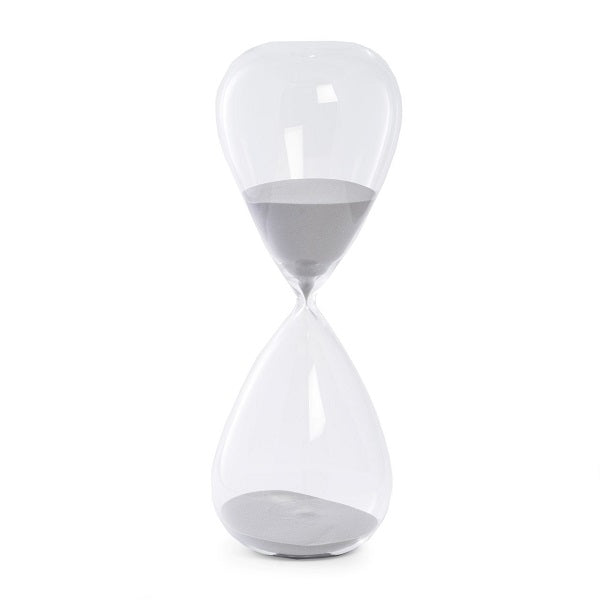 90 Minute Hand Blown Sand Timer - Premium Glass Hourglass for Time Management, Meditation & Classroom Activities - Perfect for Office, Yoga, and Study Sessions
