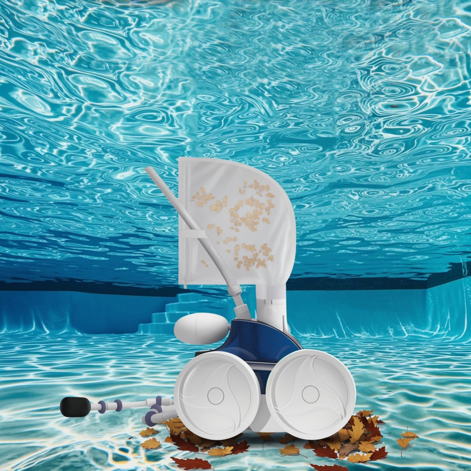 Polaris 360 380 Pool Cleaner Replacement Filter Bags with Zipper - 2 Pack All Purpose Mesh Bags for Pool Maintenance and Debris Collection