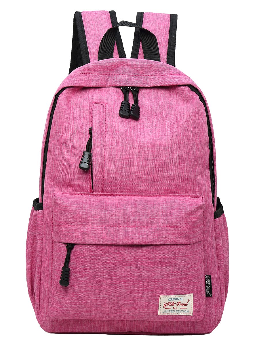 Vintage Canvas Laptop Backpack for College School Travel - Pink ALOVEY Book Bag for Women & Girls | Perfect for Campus, Commuting & Weekend Getaways