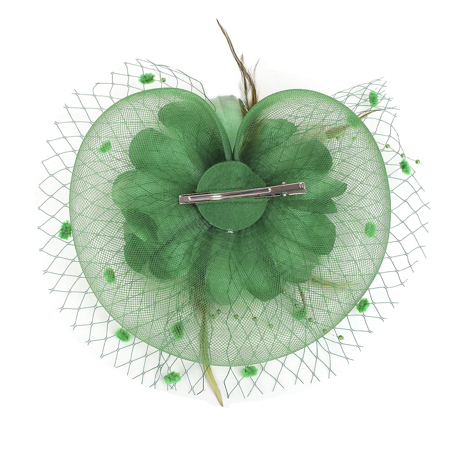 Elegant Women's Hair Fascinator Hats for Cocktail Parties, Tea Parties & Church Events - Kentucky Derby Style Headpieces for Weddings & Special Occasions