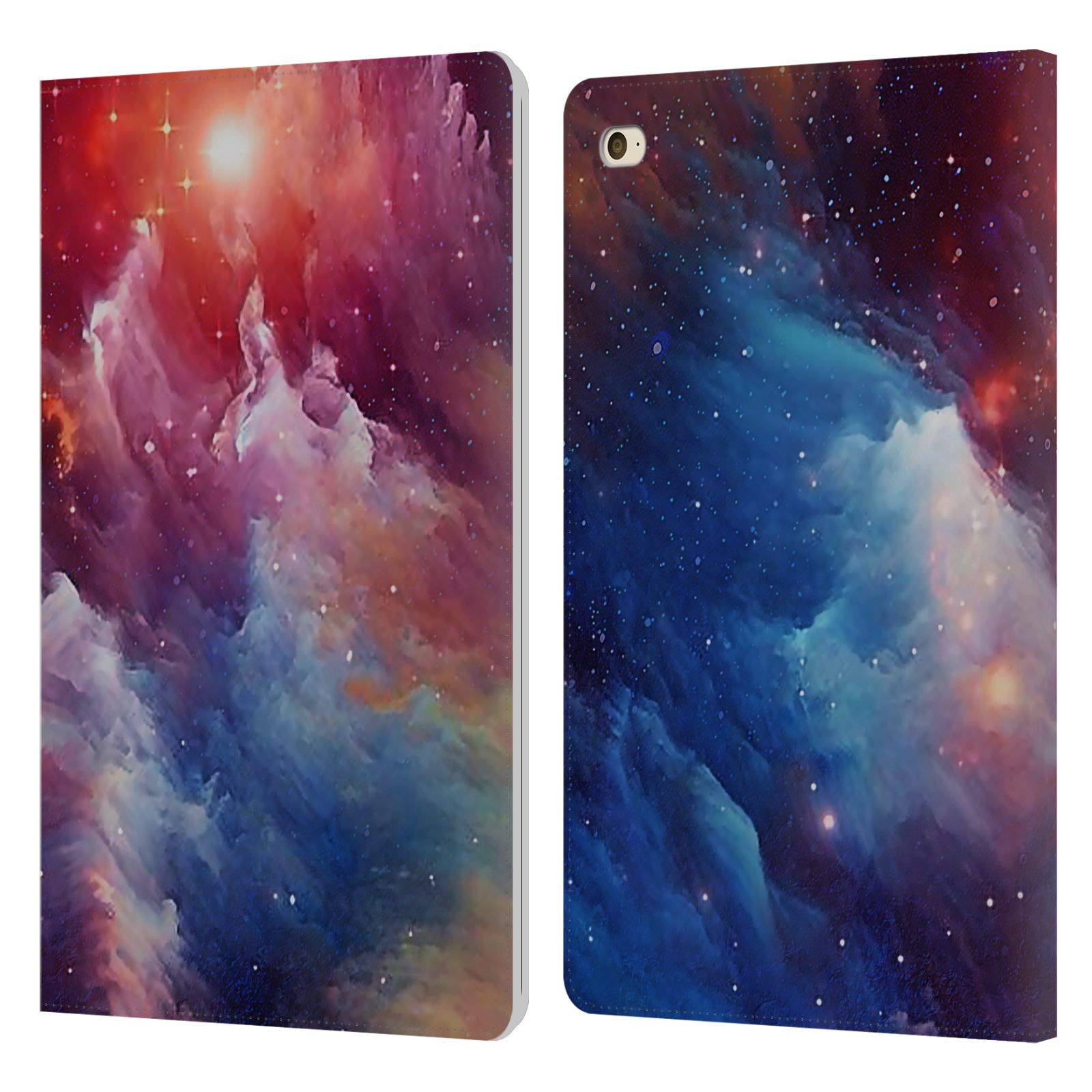 Head Case Designs Cosmo18 Mysterious Space Leather Book Wallet Case for Apple iPad Mini 4 - Perfect for Work, Travel & Daily Protection