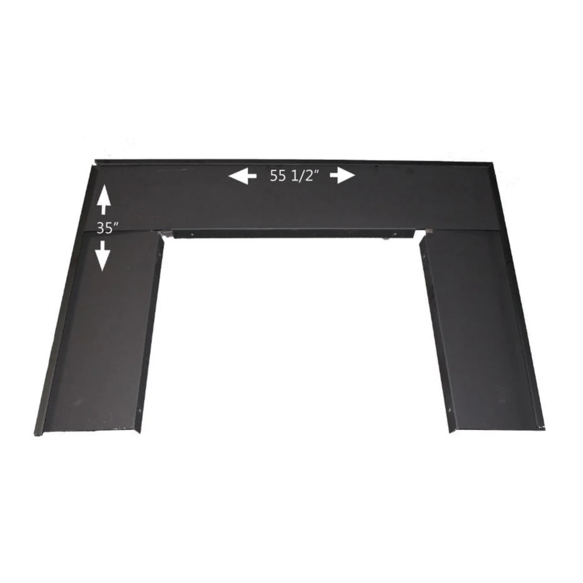 Buck Stove Oversized Trim Kit for Model 91 - Heavy Duty Fireplace Accessory for Wood Stove Installation & Home Heating Upgrade (Perfect for Cabin, RV & Outdoor Living Spaces)