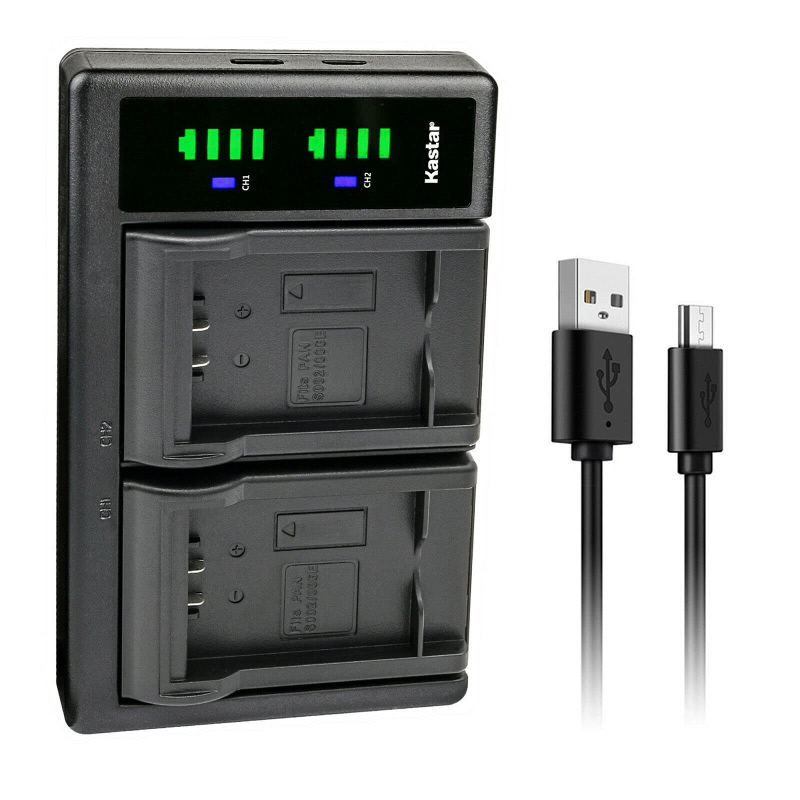 Kastar LTD2 USB Battery Charger for Leica BP-DC2/BPDC2 - Compatible with Leica D-LUX/DLUX Cameras | Portable Travel Charging Solution for Photographers