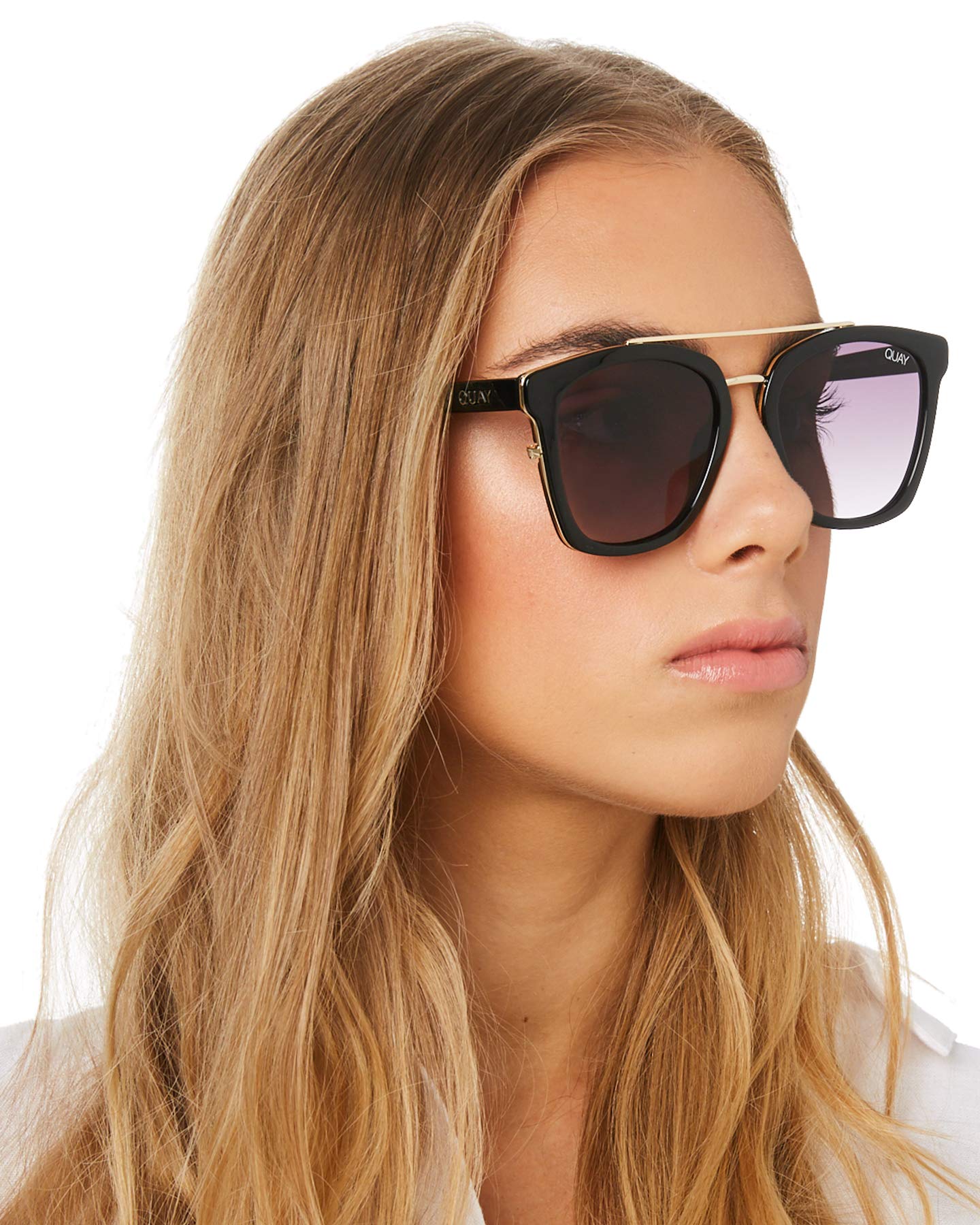 Quay Women's Sweet Dreams Sunglasses - UV Protection, Polarized, Fashionable Aviator Style for Women - Perfect for Beach, Driving & Outdoor Activities