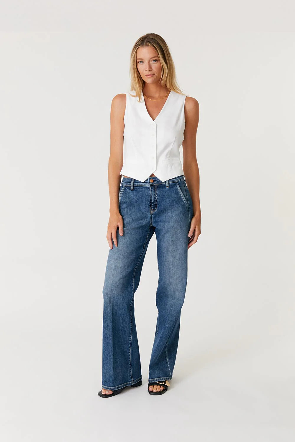 Ellis Denim Trouser - Blue Strand | High-Quality Men's Jeans for Casual & Work Wear | Perfect for Everyday Use, Office & Outdoor Activities