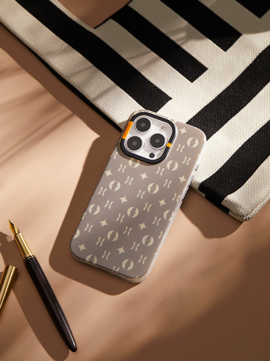 Champagne Gold Logo Phone Case - Premium Luxury Design for iPhone & Samsung | Perfect for Parties, Weddings & Special Events