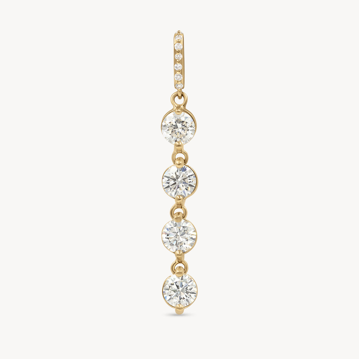 Customizable Diamond Trail Lariat Necklace - Elegant Adjustable Gold/Silver Chain with Sparkling Crystals for Women | Perfect for Weddings, Parties & Date Nights
