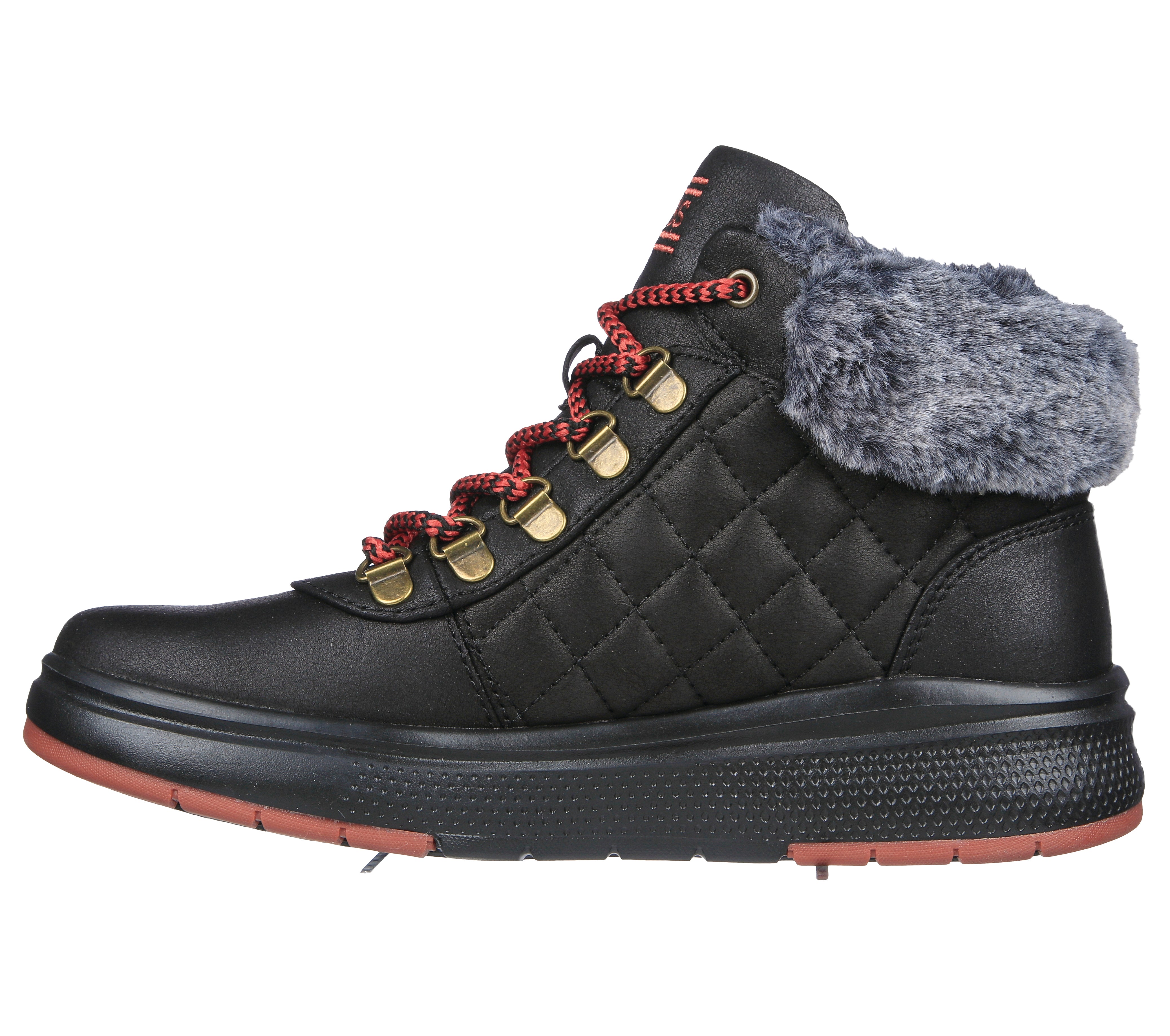 Skechers BOBS Skipper Wave Grand Leap Boots for Women - Comfortable & Stylish Winter Boots for Walking, Hiking & Outdoor Activities