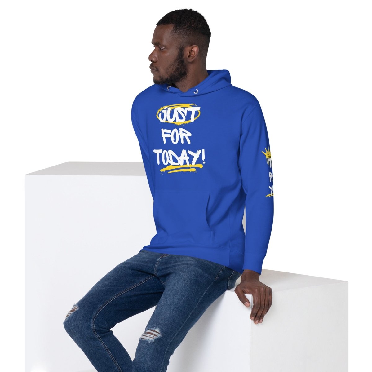 Urban Reign Premium Hoodie 'Just for Today' & Crown Series - Stylish Comfort for Streetwear, Casual Outfits & Everyday Wear