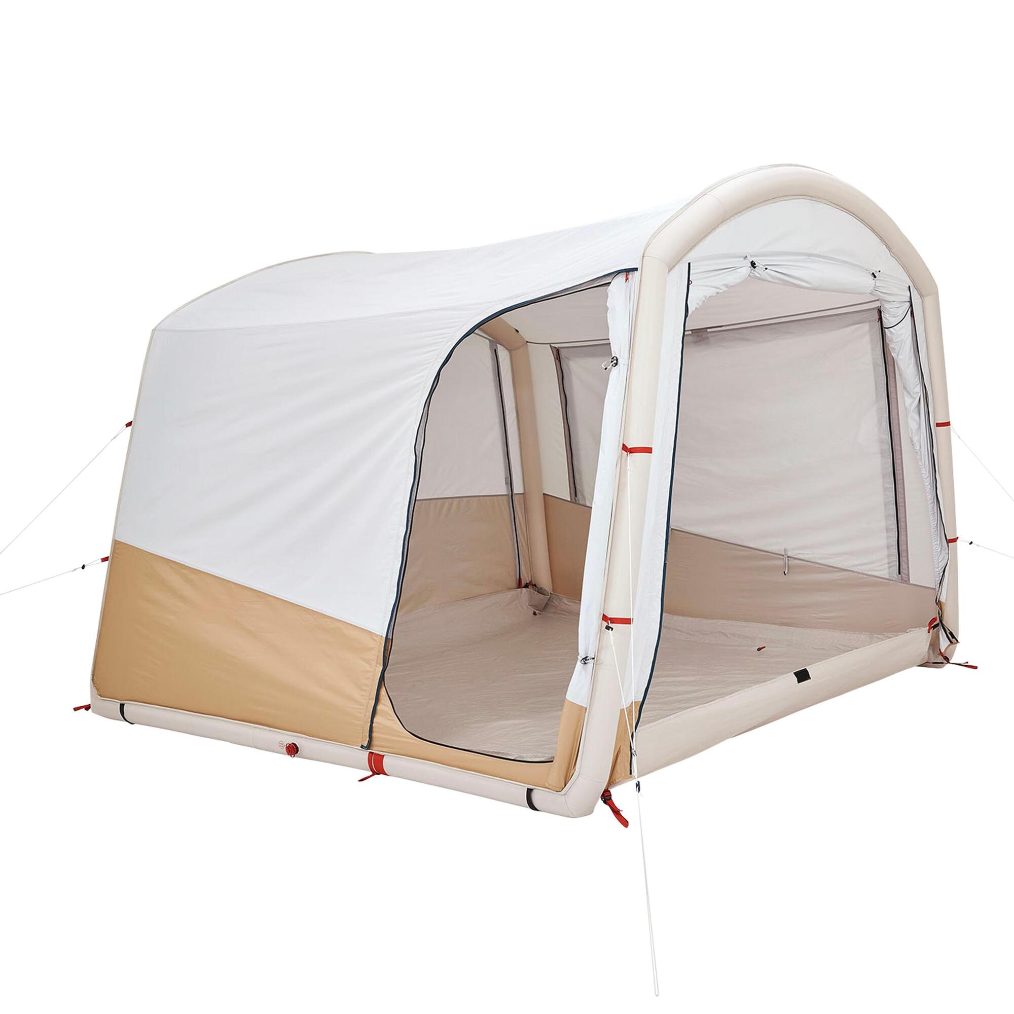 Quechua Air Seconds Inflatable Camping Tent for 6 Person - Lightweight & Easy Setup - Perfect for Family Camping, Hiking, and Outdoor Adventures (Factory Seconds)