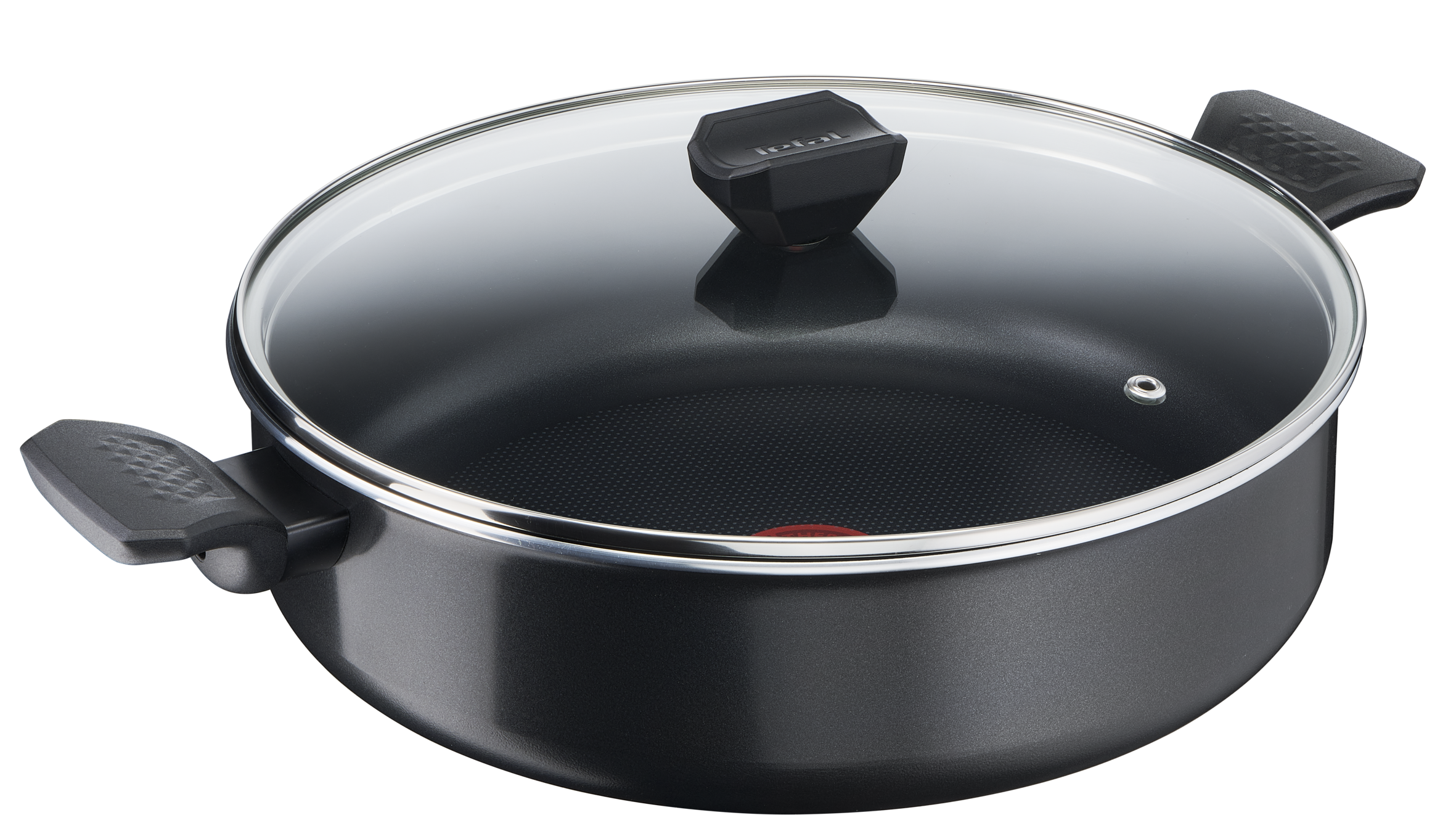 Tefal Simply Clean Non Stick Shallow Frying Pan 28cm - Perfect for Eggs, Pancakes & Sauteing | Dishwasher Safe & Easy to Clean