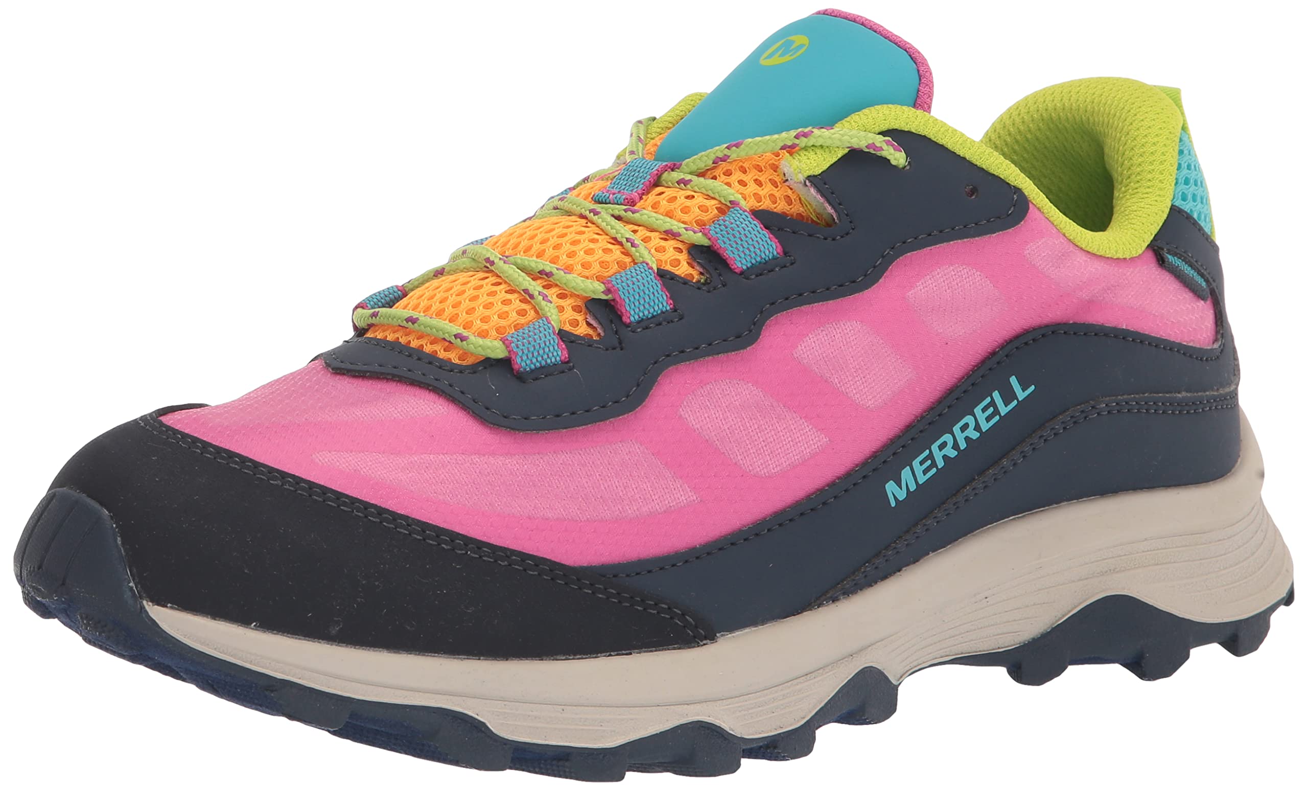 Merrell Kids Moab Speed Low Waterproof Hiking Shoes - Lightweight & Durable Outdoor Sneakers for Boys & Girls - Perfect for Trail Hiking, Camping & Everyday Adventures