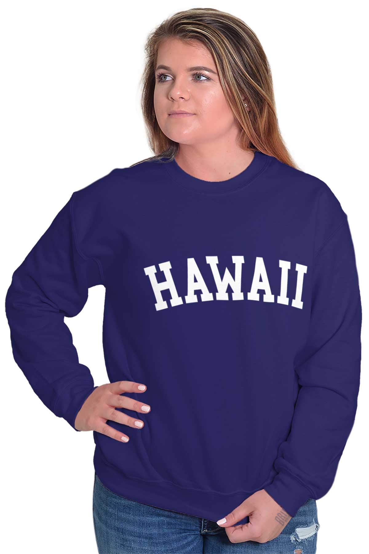 Hawaiian Traditional Classic Unisex Sweatshirt - Casual Comfort Wear for Beach Vacation & Island Getaways