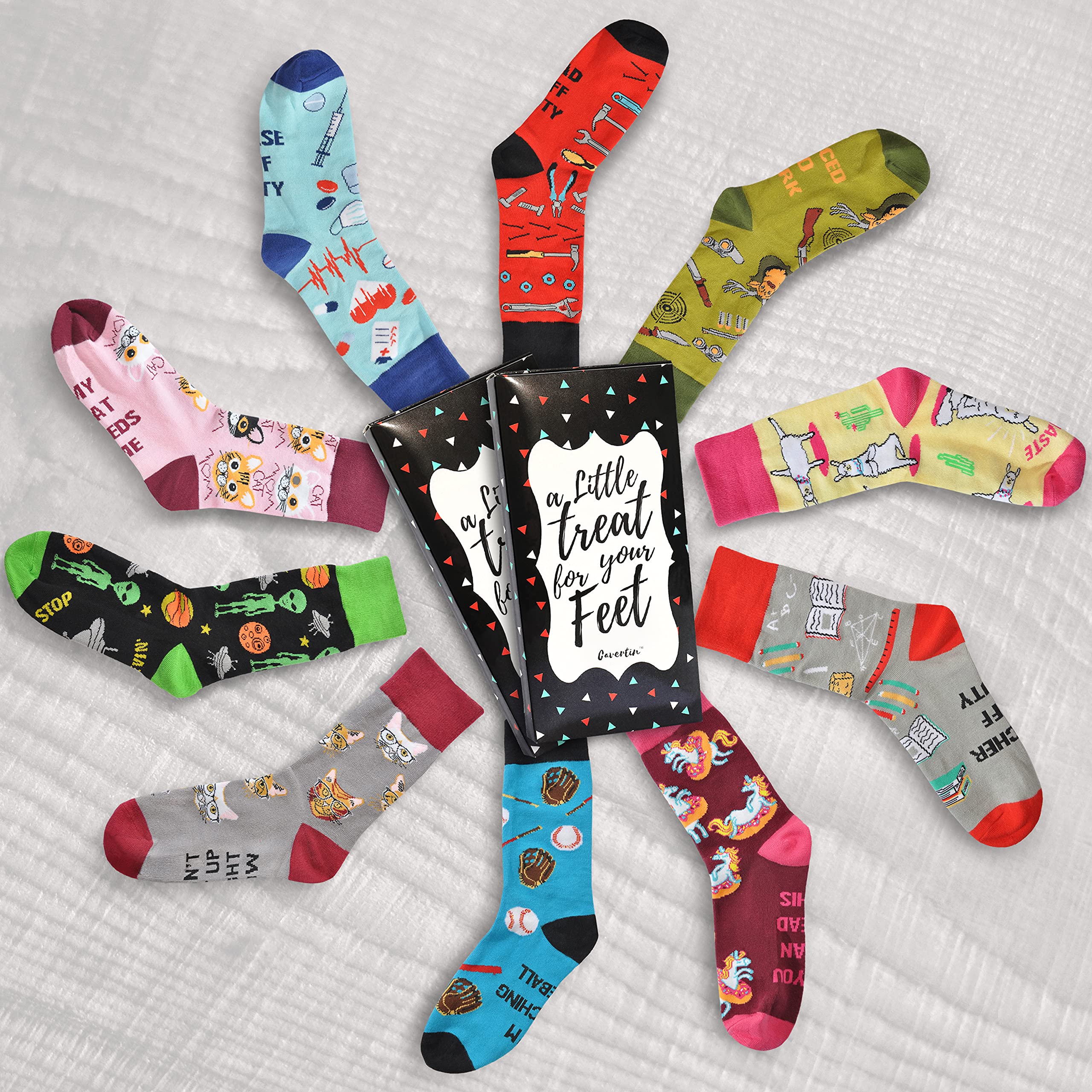Funny Father's Day Socks for Men - Novelty Grandpa & Dad Socks with Gift Box - Perfect Christmas Gift for Dad, Husband & Grandfather - Great for Gifting, Holidays & Casual Wear