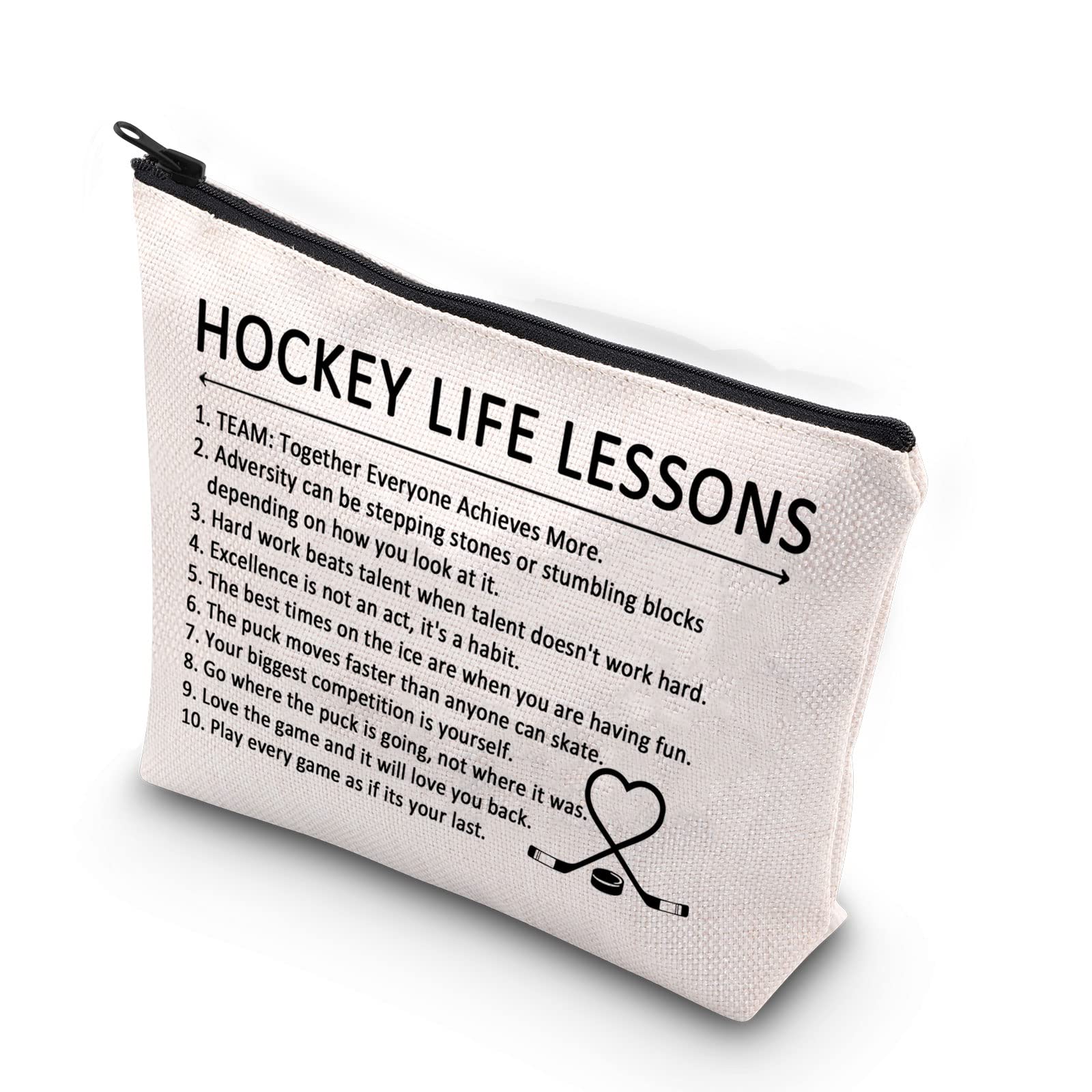 Hockey Gifts for Players & Coaches - Inspirational Ice Hockey Team Gifts with Motivational Hockey Life Lessons - Perfect for Game Days, Training & Player Appreciation (CA)