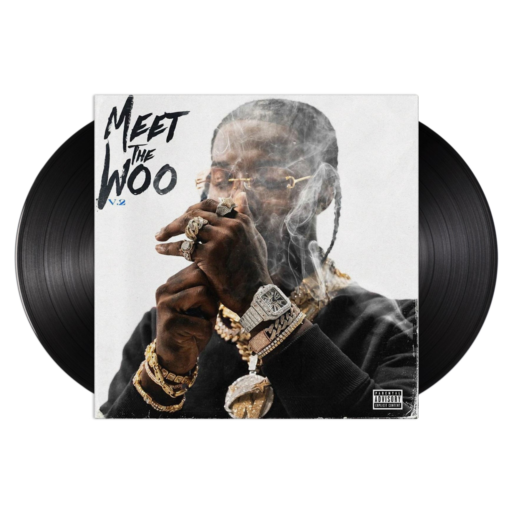 Meet The Woo V.2 (2xLP Vinyl Record) - Limited Edition Hip Hop Album by Pop Smoke - Perfect for Music Collectors & Vinyl Enthusiasts - Great for Home Listening, Parties & Gifts