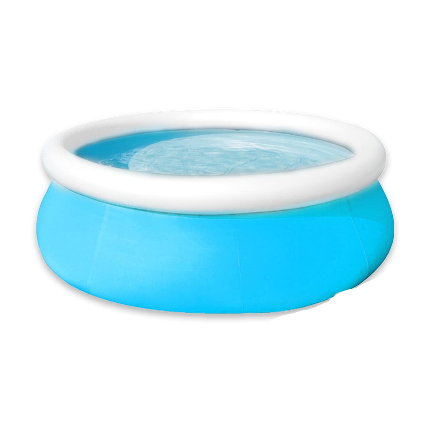 **10ft Quick Set Inflatable Swimming Pool - 1000 Gallon Above Ground Round Family Pool with Filter Pump | Easy Setup, Foldable & Durable for Backyard, Outdoor Fun**