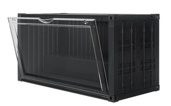 Black LED Display Box for Retail - Perfect for Showcasing Products in Stores, Exhibitions, and Trade Shows