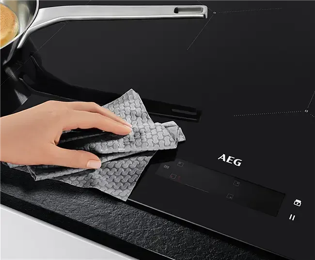 AEG 80cm 4 Zone Induction Cooktop with SenseFry Technology - Fast Heating, Energy Efficient Stove for Home Kitchen, Perfect for Frying, Boiling & Simmering