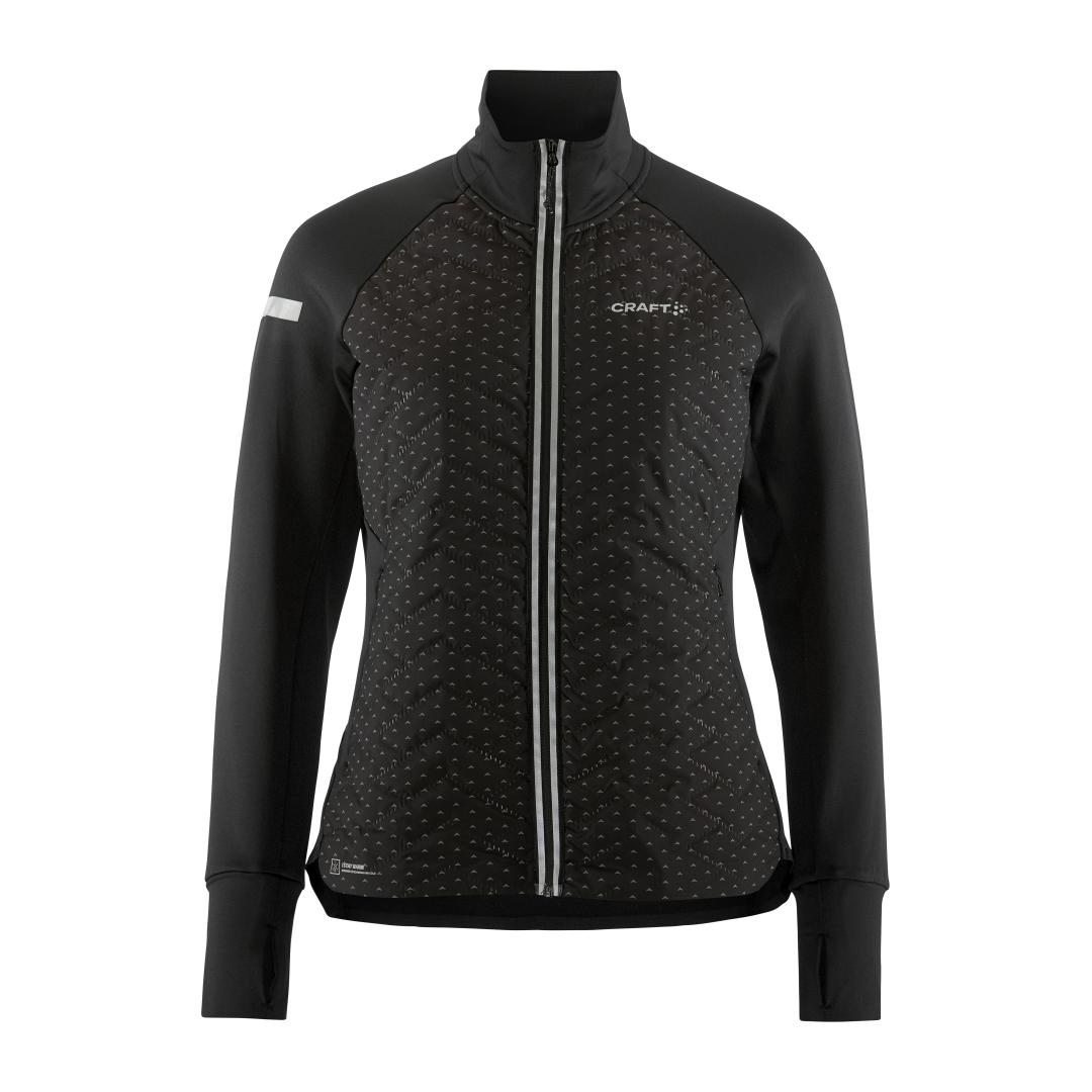 Women's ADV Subz Lumen Jacket 4 - Waterproof Windbreaker with Reflective Details (Black) | Perfect for Cycling, Running & Outdoor Adventures