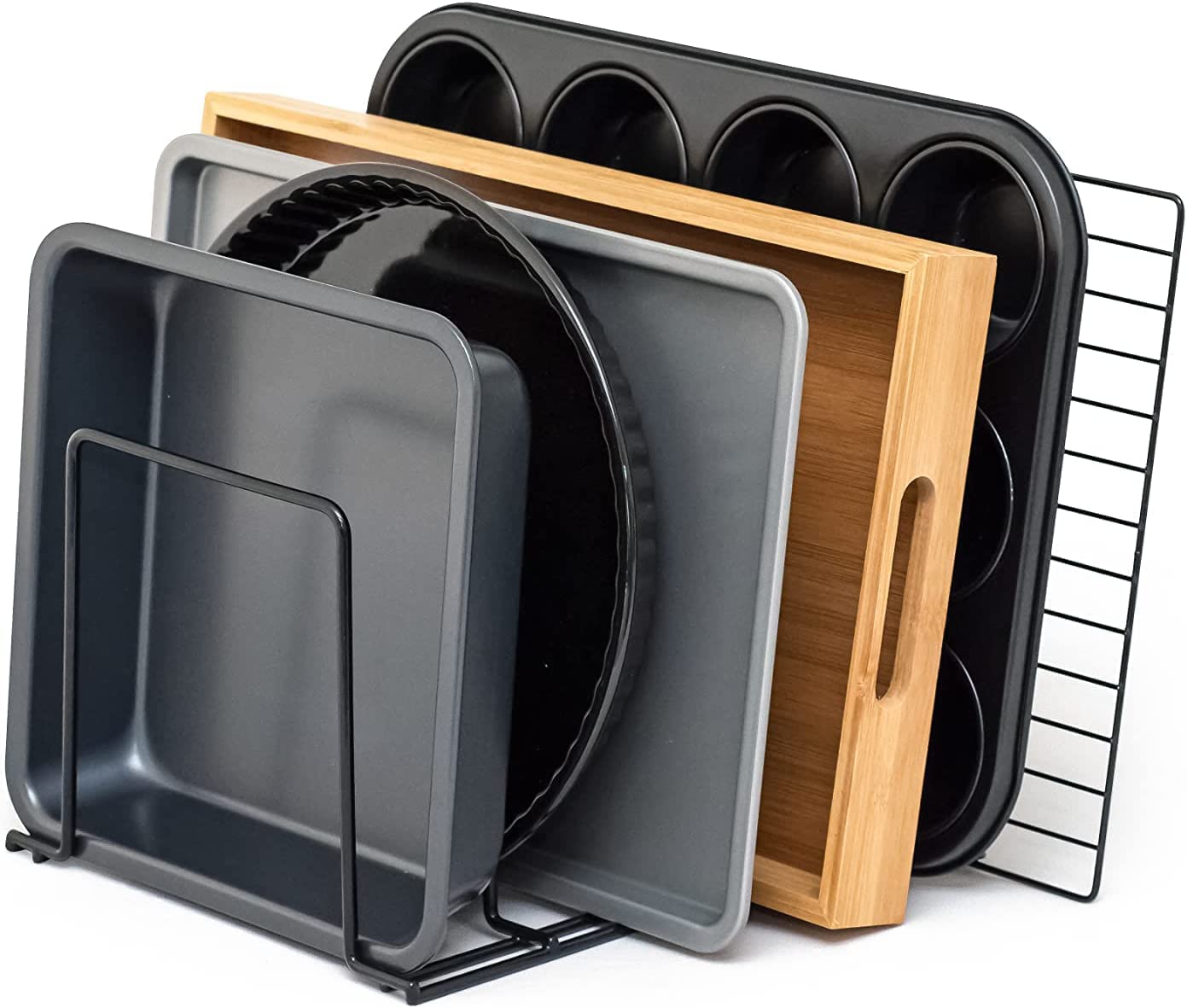 Black Iron Dish Rack - 2-Tier Compact Countertop Dish Drying Rack with Cutlery Holder & 4 Slots, Rust-Resistant Kitchen Organizer (10 x 8 x 6.5 inches) - Perfect for Small Kitchens, Apartments, RVs & Space-Saving Dish Drainer Solutions