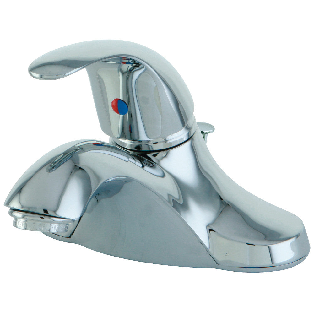 Kingston Brass KB6542LL Single Handle 4 in. Centerset Bathroom Faucet