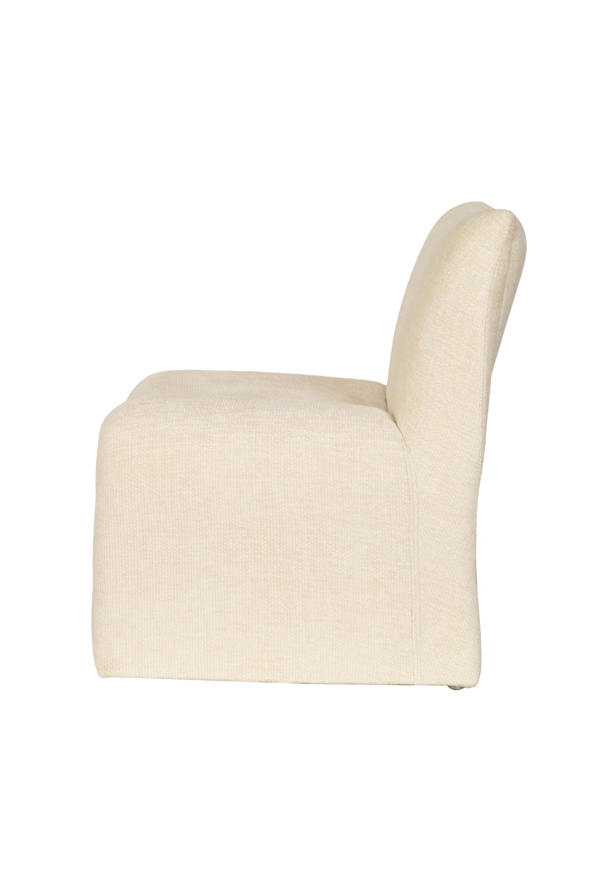 Modern White Accent Chair - Stylish Living Room Furniture for Home Decor, Office & Reading Nook