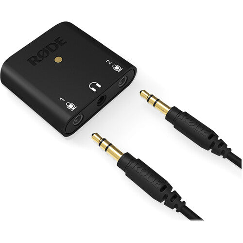 RODE AI Micro Ultracompact 2x2 USB-C Audio Interface for Podcasting, Streaming & Recording - Perfect for Home Studios & Content Creators