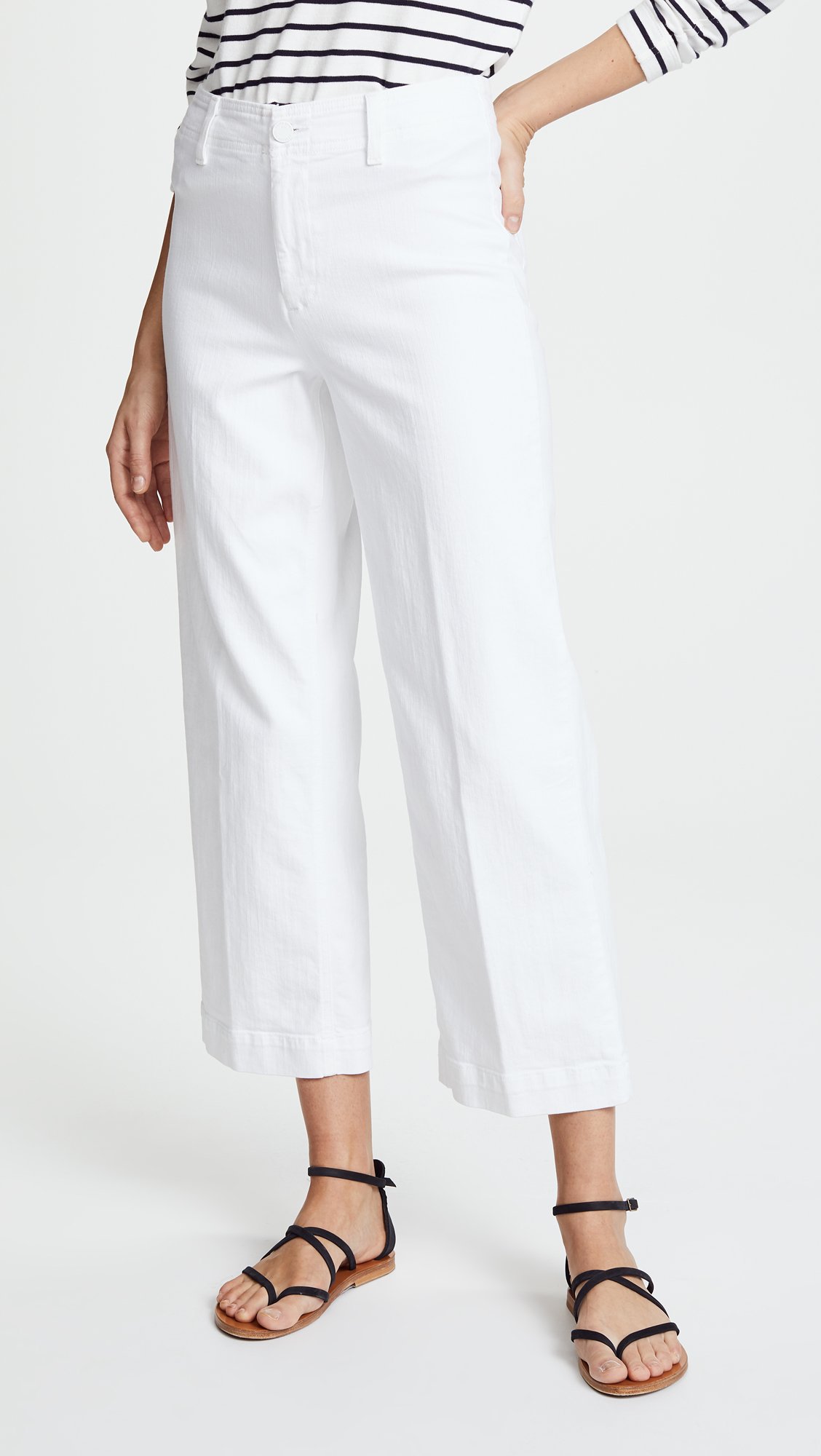 PAIGE Women's Nellie High-Rise Culotte Jeans - Comfortable & Stylish Wide-Leg Denim Pants for Casual Wear, Office & Weekend Outfits