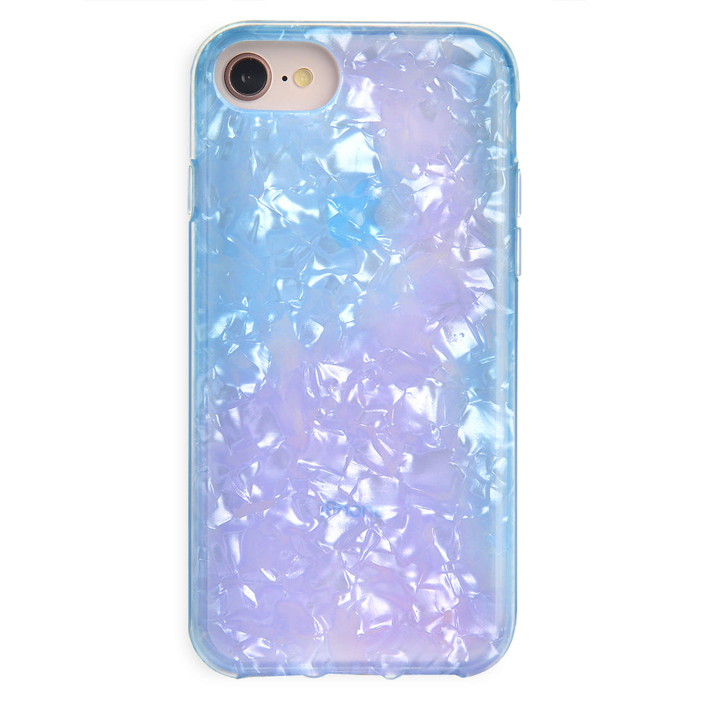 Blue Opal Quartz iPhone Case - Protective & Stylish Phone Cover for iPhone 13/14/15 Pro Max - Durable Shockproof Slim Design - Perfect for Everyday Use, Travel & Outdoor Activities