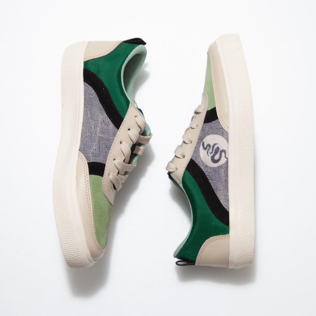 Anaconda Amazonica Macondas Women's Leather Casual Sneakers - Comfortable Walking Shoes for Work, Travel & Everyday Wear