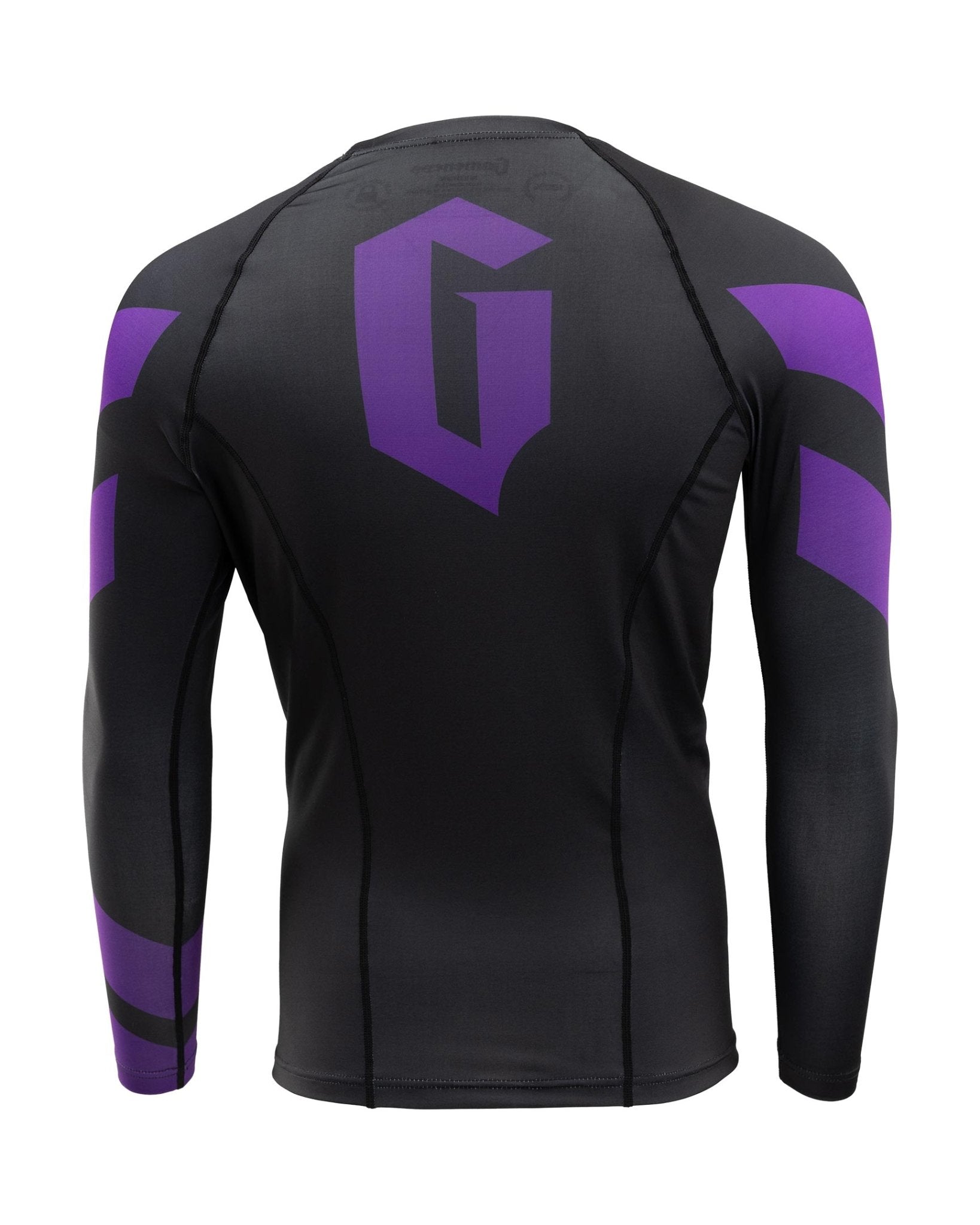 Men's Long Sleeve Pro Ranked Rash Guard - UPF 50+ Sun Protection for Surfing, MMA & Water Sports