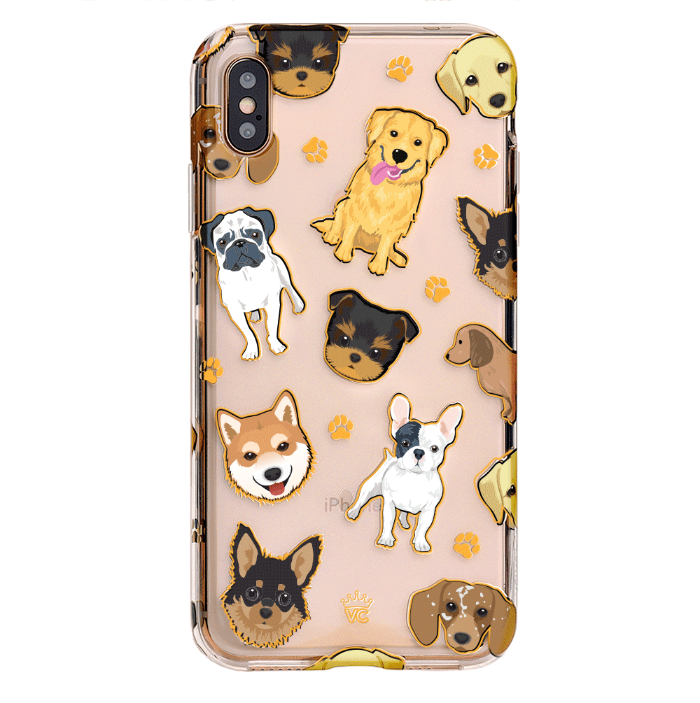 Clear iPhone Case for Dogs - Durable Scratch-Resistant Pet-Themed Phone Cover - Perfect for Dog Lovers & Pet Owners at Home, Work or Outdoor Adventures
