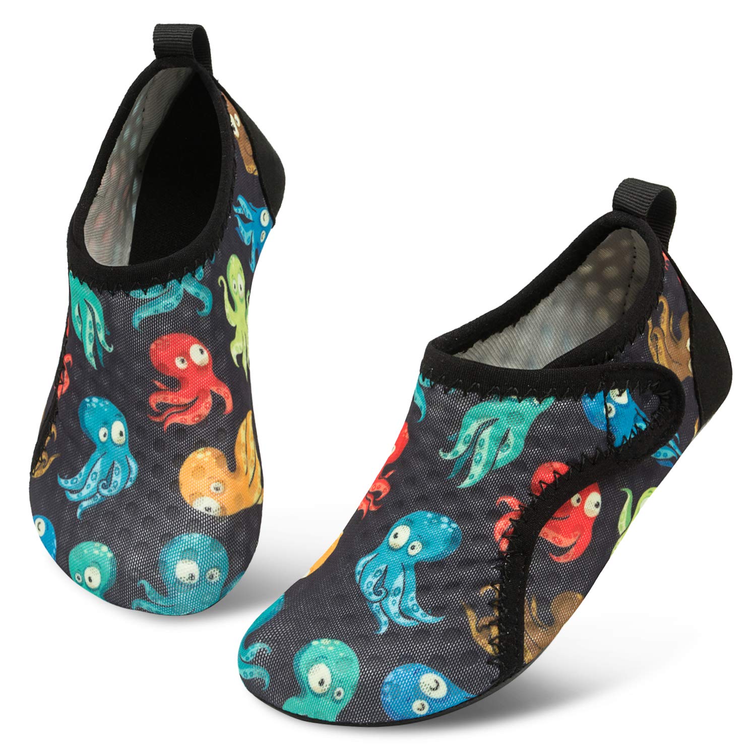 L-RUN Kids Swim Water Shoes - Barefoot Aqua Socks for Beach, Pool, Surfing, Yoga & Outdoor Activities