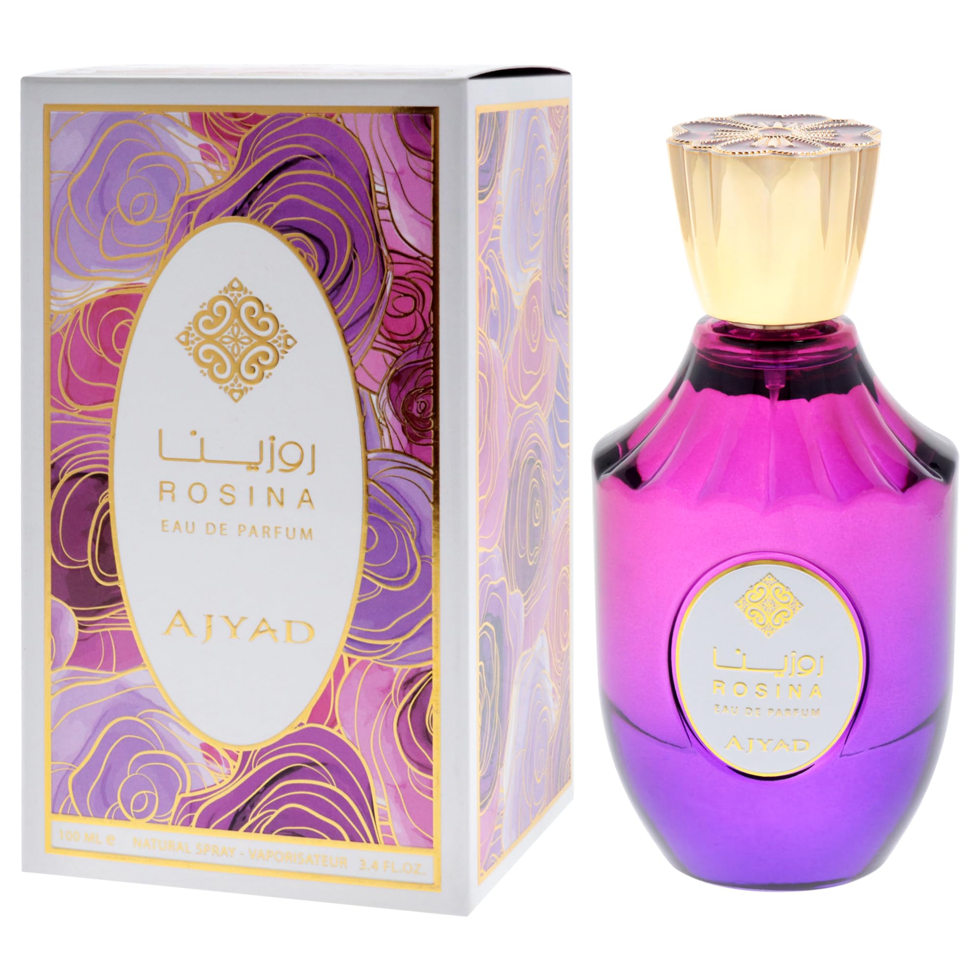 Rosina Perfume for Women - 3.4 oz Eau de Parfum Spray | Floral Fragrance for Daily Wear, Date Night & Special Occasions