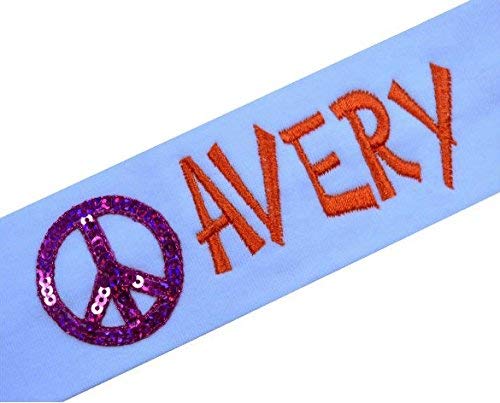 White Band With Orange Thread