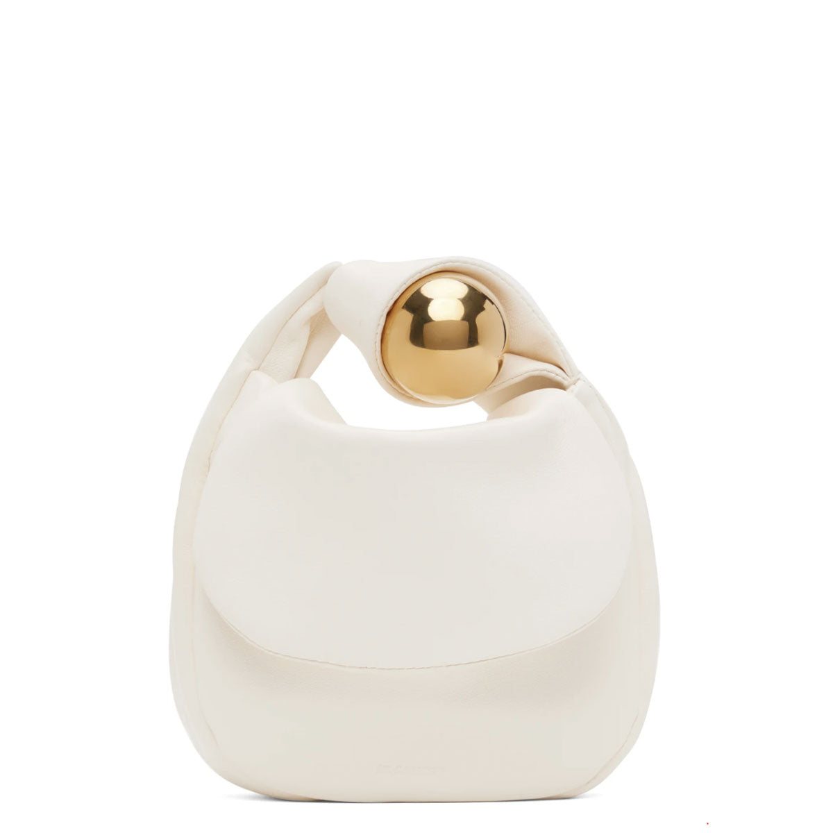 Premium Leather Sphere Pouch in Cosmic Ivory - Elegant & Durable Small Bag for Jewelry, Coins & Essentials | Perfect for Travel, Gifts & Boho Fashion Accessories