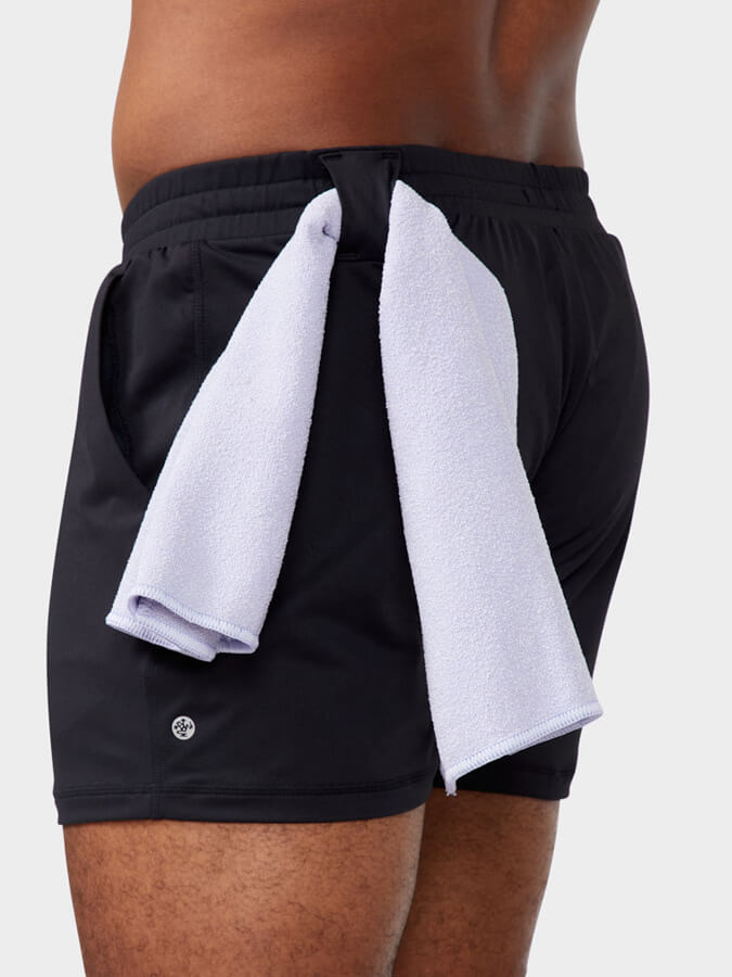 Manduka Anywhere Men's Yoga Shorts - Breathable Quick-Dry Workout Shorts for Yoga, Gym & Running - Perfect for Active Lifestyles & Outdoor Fitness