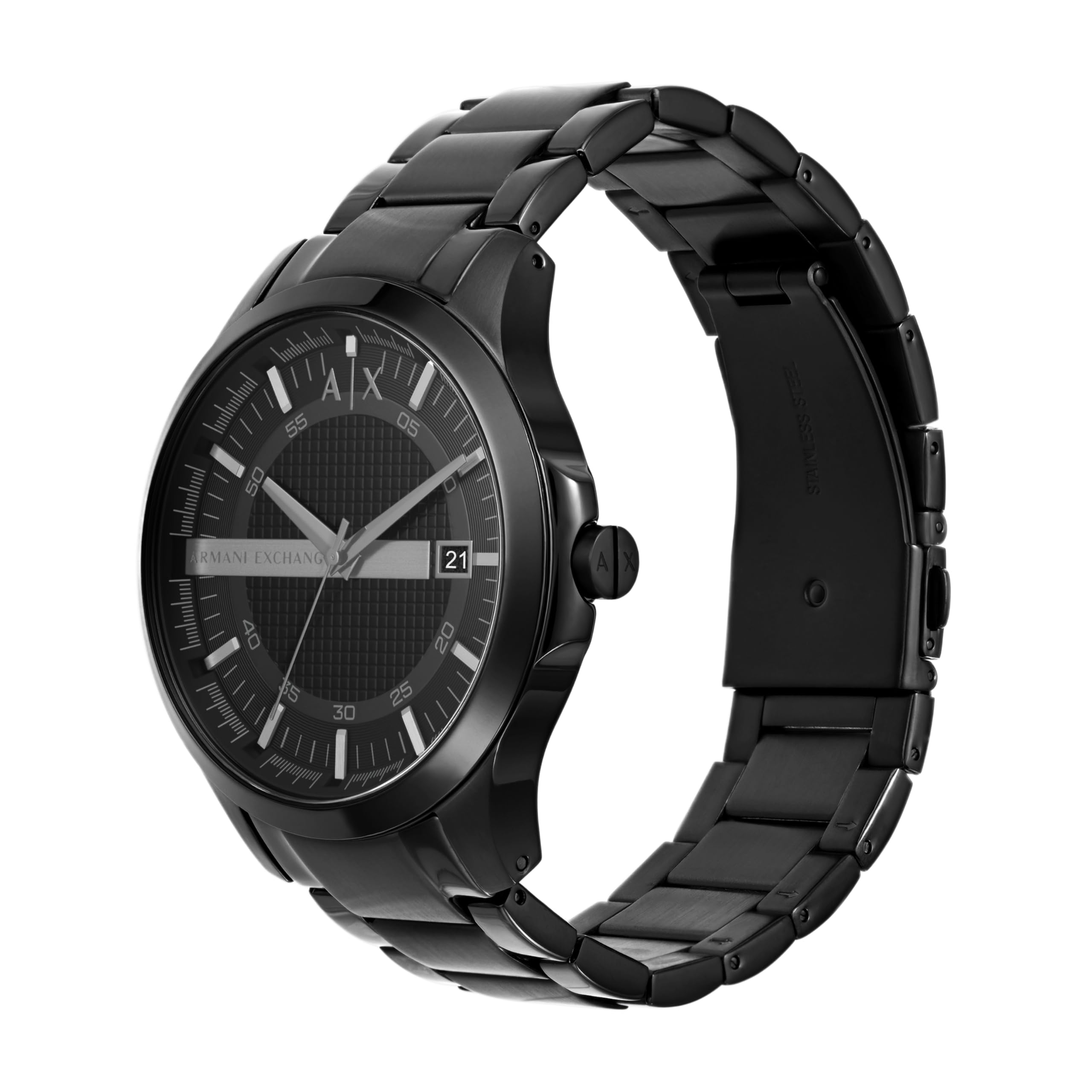 AX Armani Exchange Men's Chronograph Watch - Stainless Steel, Silicone or Leather Strap Options | Water Resistant, Date Display | Perfect for Business, Casual Wear & Gift Giving