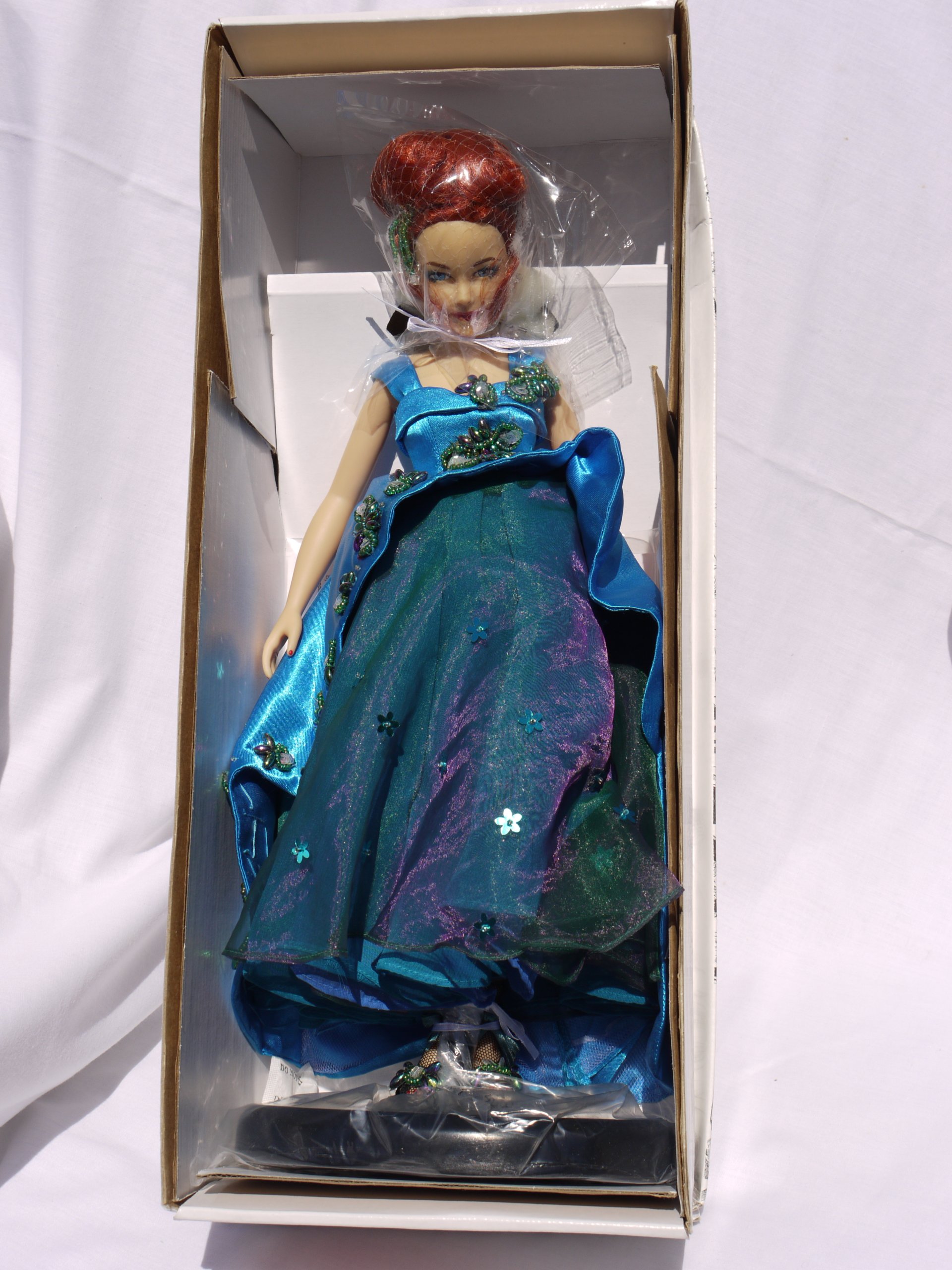 Teal Belle of the Ball (1999) - Vintage Collectible Dress for Special Occasions & Costume Parties