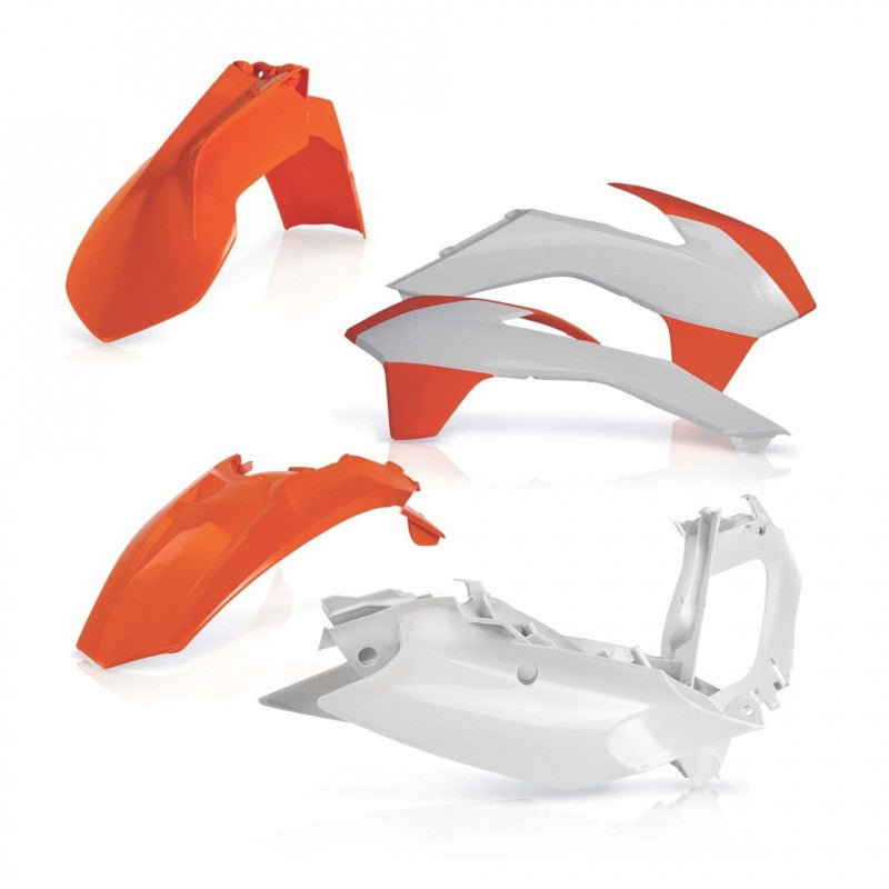 Acerbis 14-16 KTM EXC/EXC-F/XCF-W/XC-W Plastic Kit OEM Replacement - Perfect for Off-Road Motorcycle Upgrades & Customization