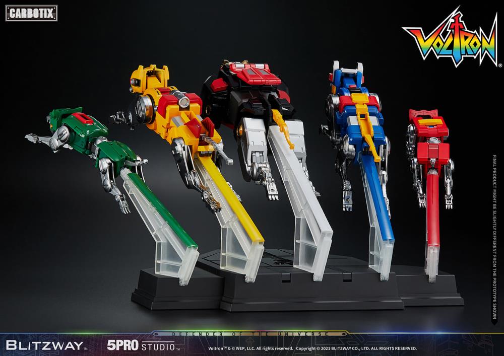 Blitzway Voltron: Defender of the Universe Carbotix Series Collectible Action Figure - Perfect for Display, Anime Fans & Sci-Fi Collectors