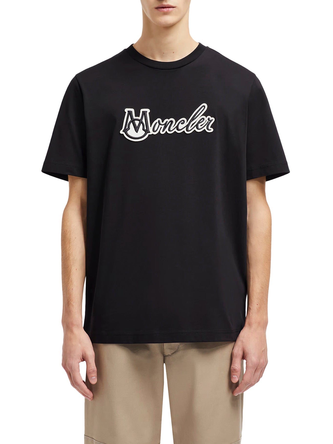Custom Embroidered Varsity Logo Cotton T-Shirt for Men & Women - Soft Breathable Tee for Sports, School Spirit & Casual Wear
