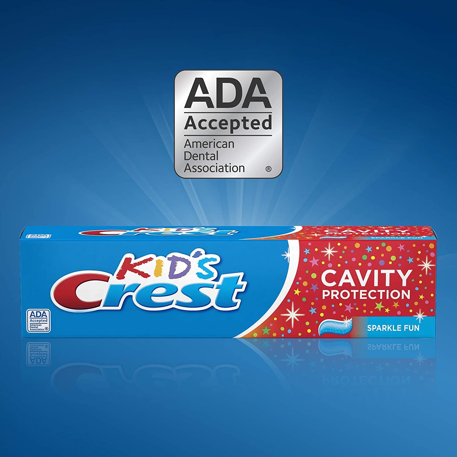 Crest Kids' Cavity Protection Toothpaste - 3 Pack (4.6 Oz Each) | Sparkle Fun Flavor | Fluoride Toothpaste for Children | Perfect for Daily Brushing, Travel & School Lunchboxes