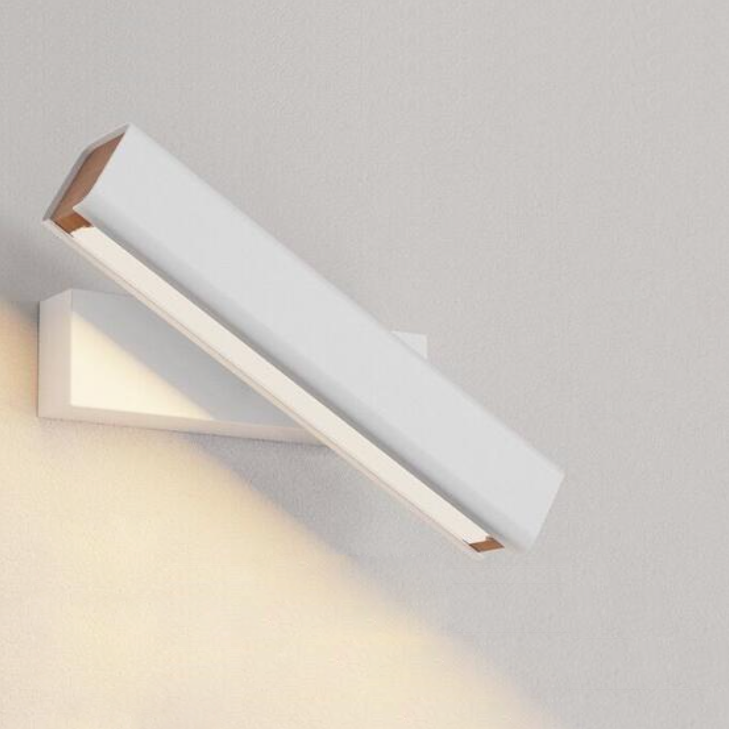 Modern Clasp LED Wall Light - Dimmable, Energy Efficient Indoor/Outdoor Sconce - Perfect for Bedroom, Hallway, Patio & Garden Lighting