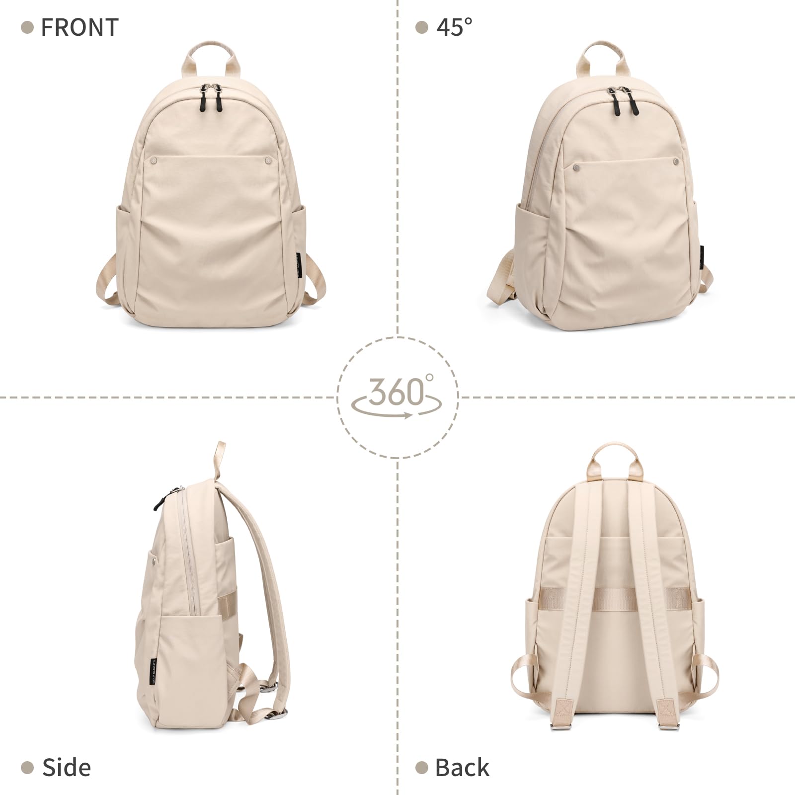Stylish Mini Backpack for Women - Lightweight Small Backpack Purse for Golf, Work, Travel & Daily Use | Durable & Fashionable Daypack for Commuting, Shopping & Outdoor Activities