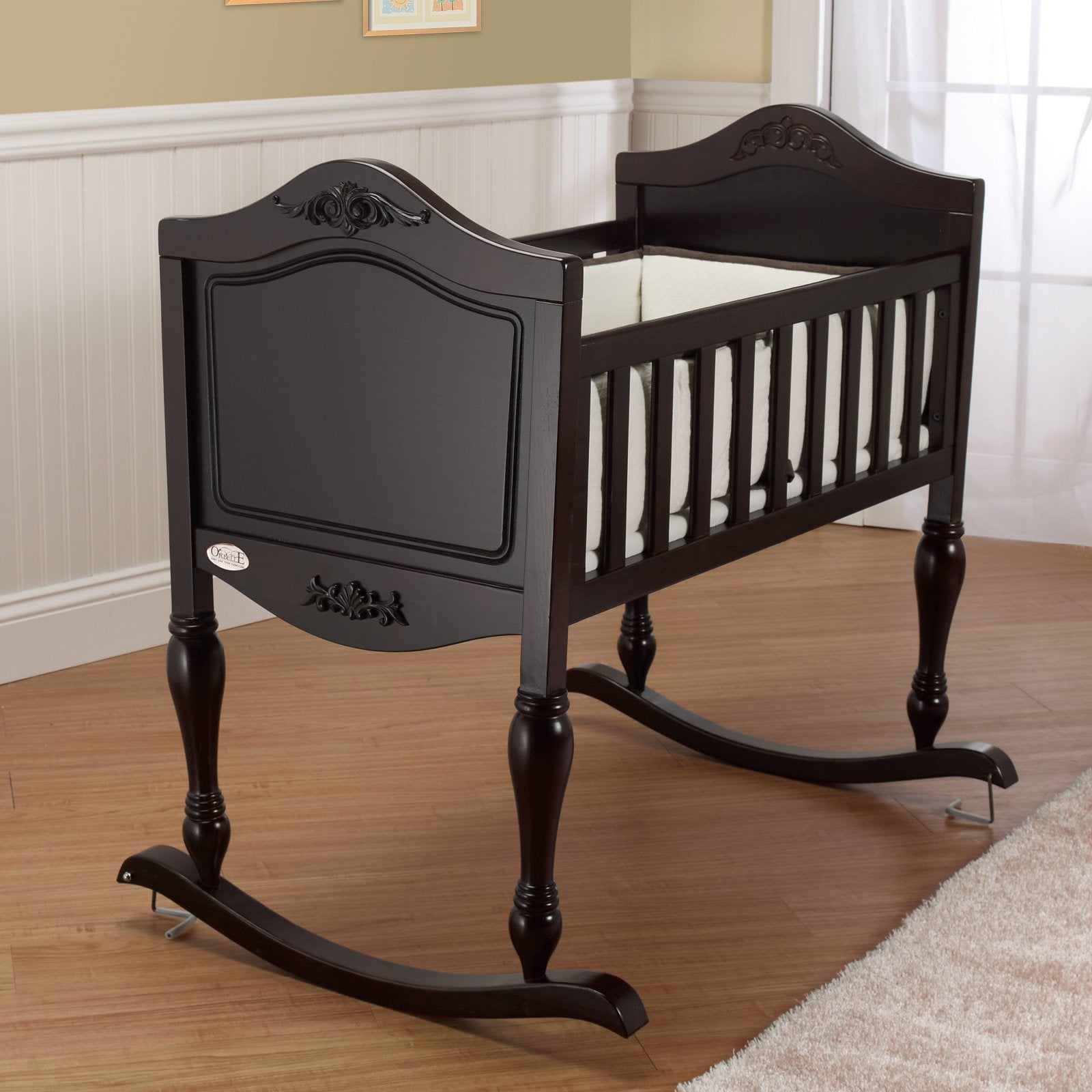 Orbelle GaGa Baby Cradle - Soft & Comfortable Infant Rocking Bed for Newborns & Toddlers - Perfect for Nursery, Bedroom, or Travel Use