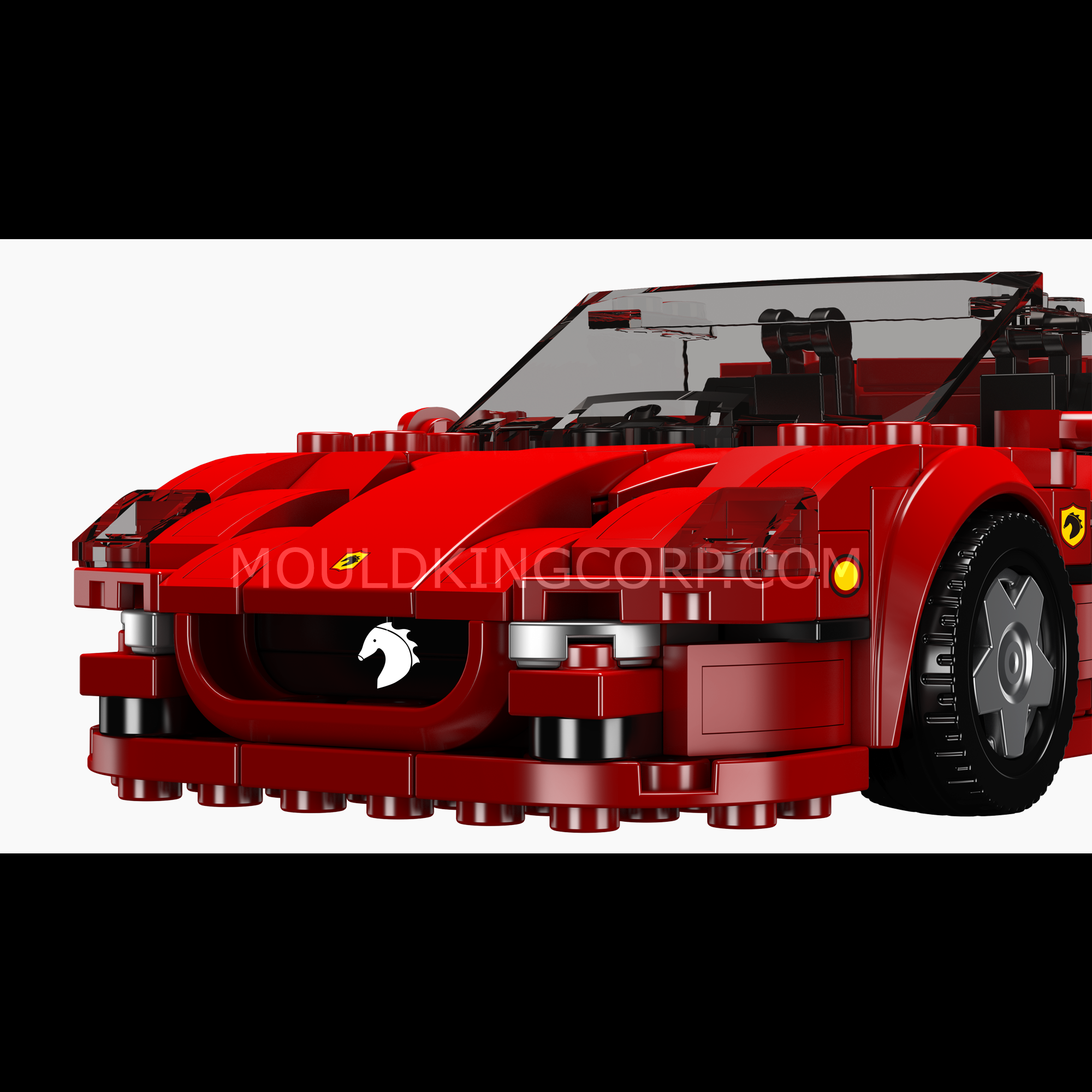 Mould King 27066 F50 Car Model Building Set - 352 PCS Sports Car Toy Building Blocks for Adults & Kids | STEM Educational Toy | Perfect for Birthday Gifts, Home Decoration & Car Enthusiasts Collection