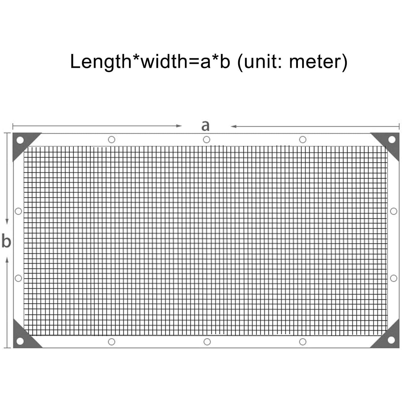 13x23ft Sun Mesh Shade for Plants - Breathable Greenhouse Shade Net, Outdoor Windproof Sun Protection Netting for Patio, Garden, Barn & Kennel | Perfect for Flowers, Swimming Pool Cover & Backyard Shade Solutions