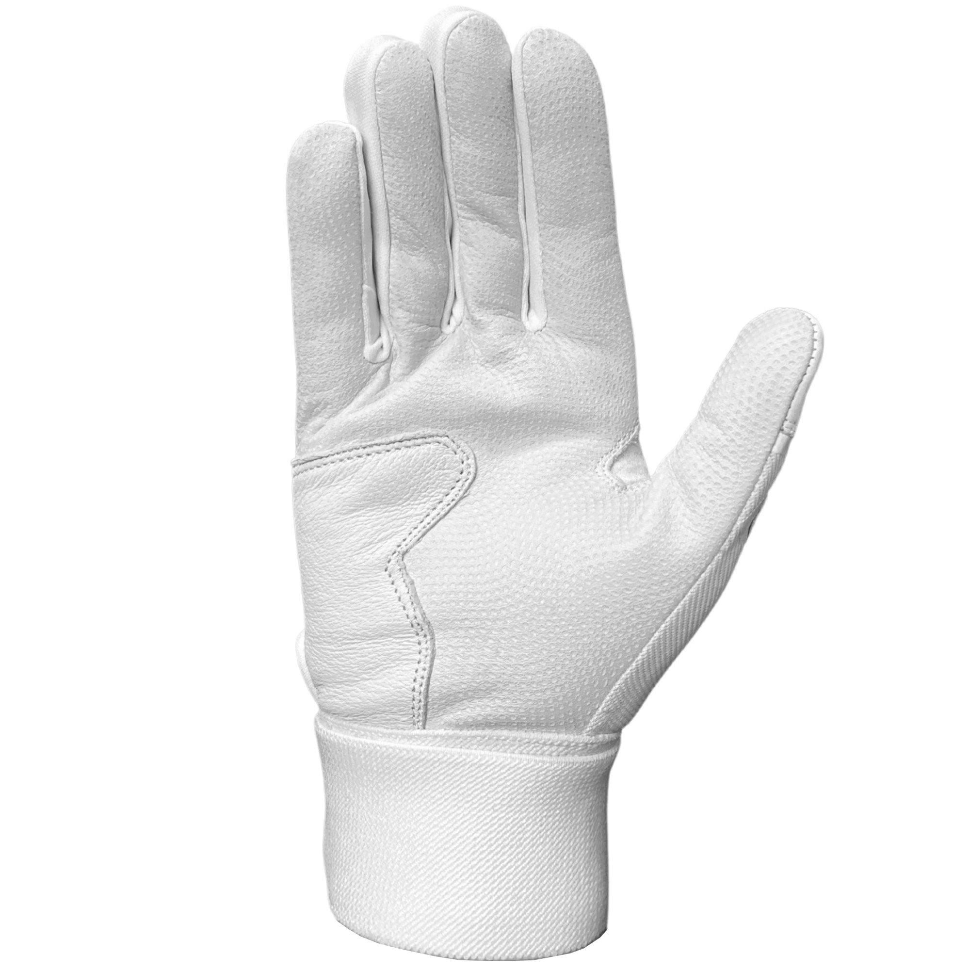 Premium Winder Series Batting Gloves - White Out Baseball & Softball Gloves for Hitting, Training & Games - Breathable & Durable Batting Gloves for Men & Women